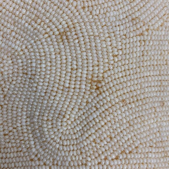 Vintage Floral Beaded Handbag Evening Bag White Pink Bridal Wedding Japan Made - Picture 8 of 11